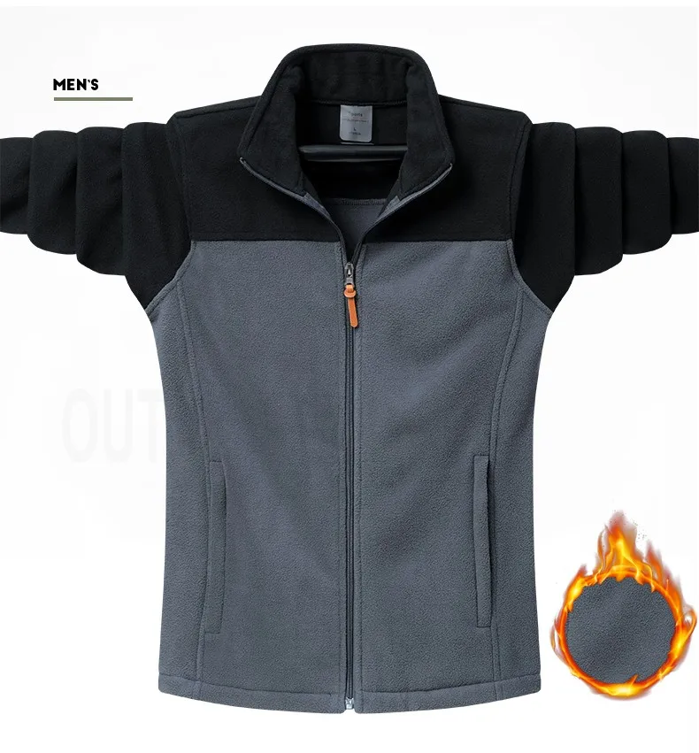 Plus Size 9XL Winter Polar Fleece Jacket Men Tactical Soft Shell Windproof Camping Coat Women Fashion Couple Warm Harajuku Parka 18 S4c743f07e63e4777b20b74bfe76e18e0L
