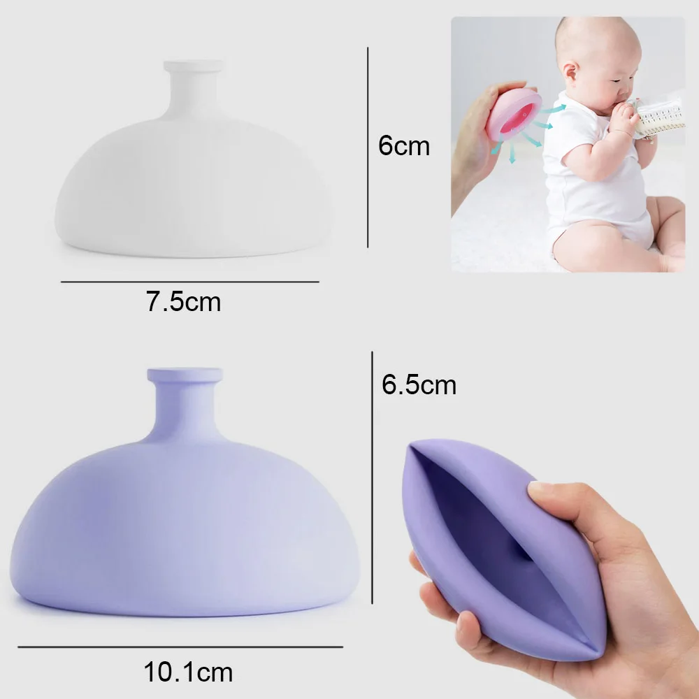 Silicone Pressure Drum Massage Sputum Remover Cup Adults Child Burping Old Man Patting Phlegm Patting Back Chest Percussion Cup
