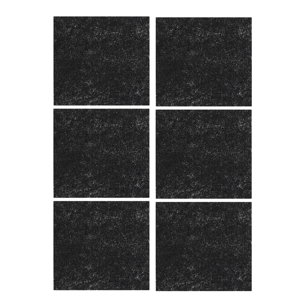 

6pcs Cat Litter Box Filters Reusable Odor Control Charcoal Pads Pet Freshness Mats Activated Robot Litter Filter