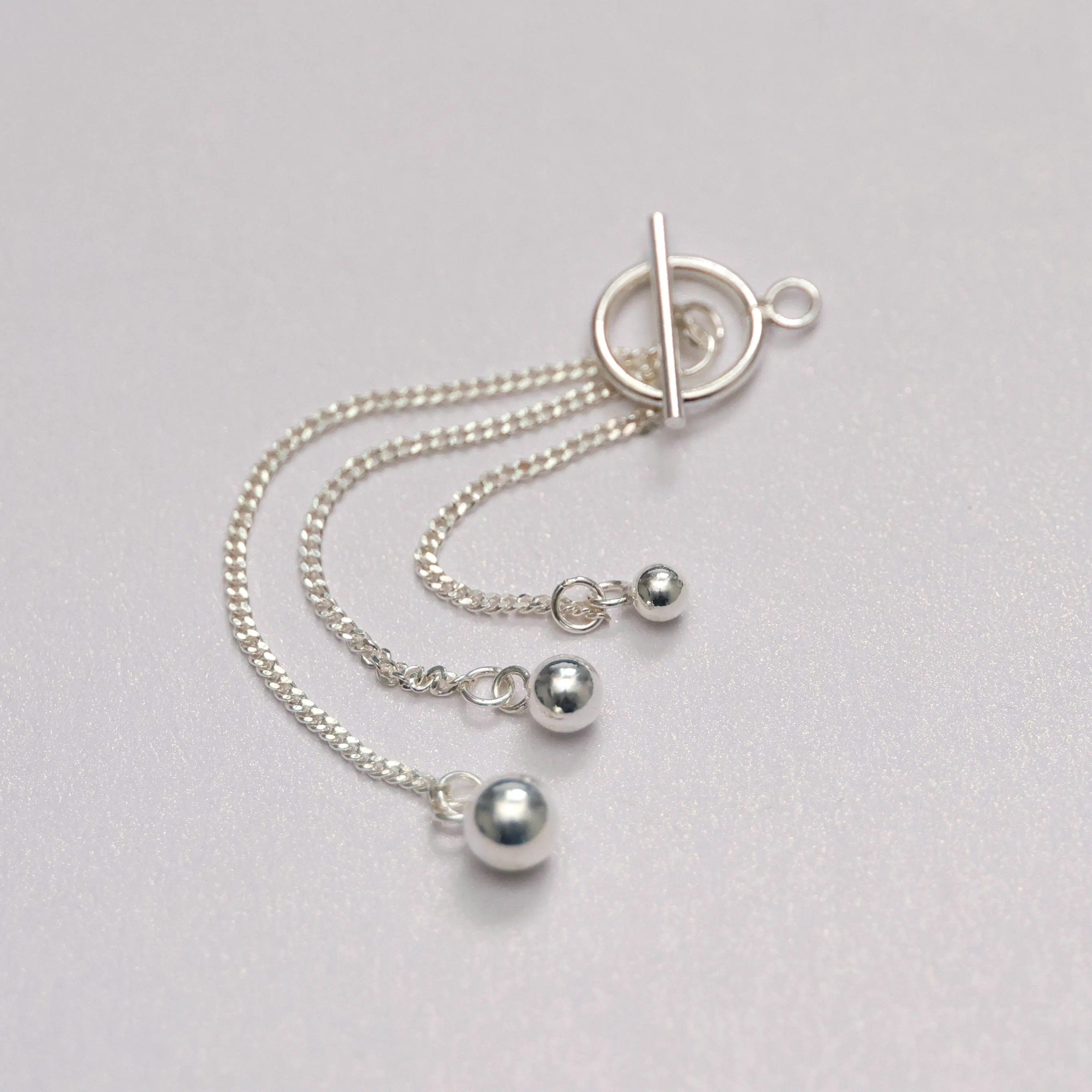 1SET  925 Sterling Silver OT Hook Connector for DIY Fine Jewelry Finding ZD0047 view 4