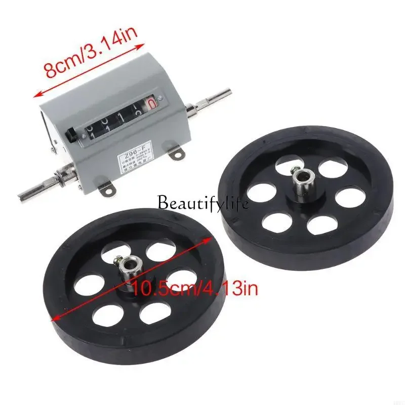 

jj4 Z96-F Mechanical Length Distance Meter Counter 1-9999.9M Easy to Operate