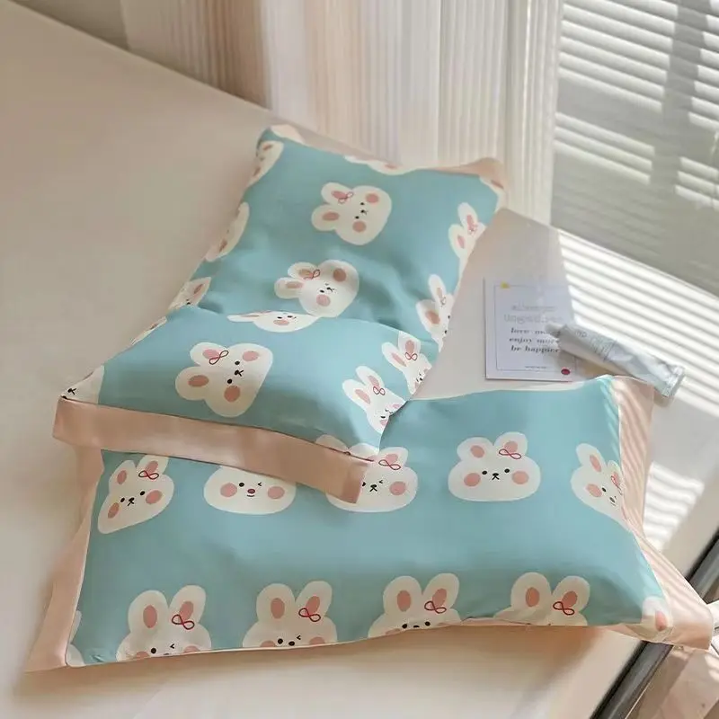 

100% Eucalyptus Lyocell Fibre Pillowcase For Children Dinosaurs Cartoon Kid Pillow Cover 30x50cm Summer Cool Pillow Case 40x60cm