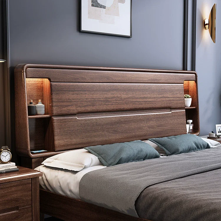 # Modern Design King-Size Smart Bed Frame with Adjustable Table Multi-Functional Bedroom Furniture Home Furniture