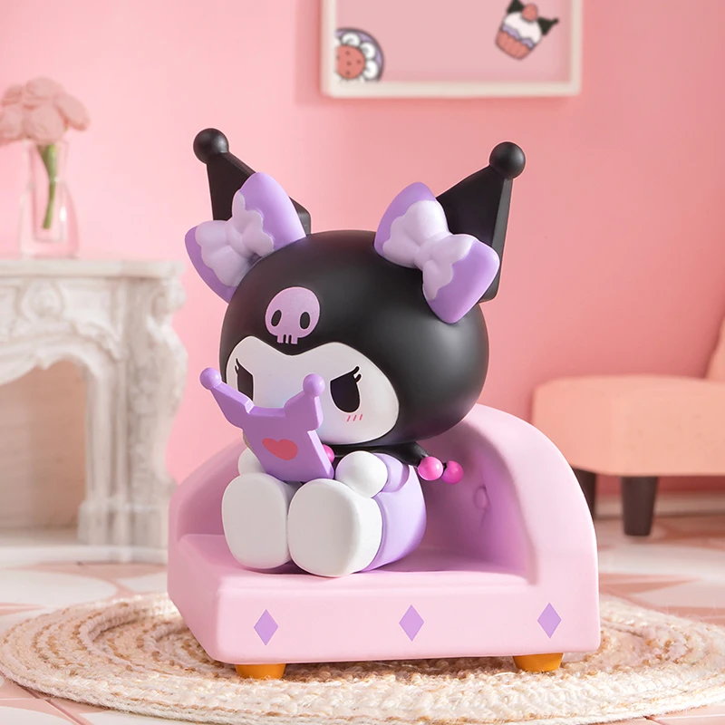 【 Japan Exclusive】POP MART Sanrio Characters Sweet Besties Series Mystery Box 1PC/12PCS Blind Box POPMART Kuromi My Melody