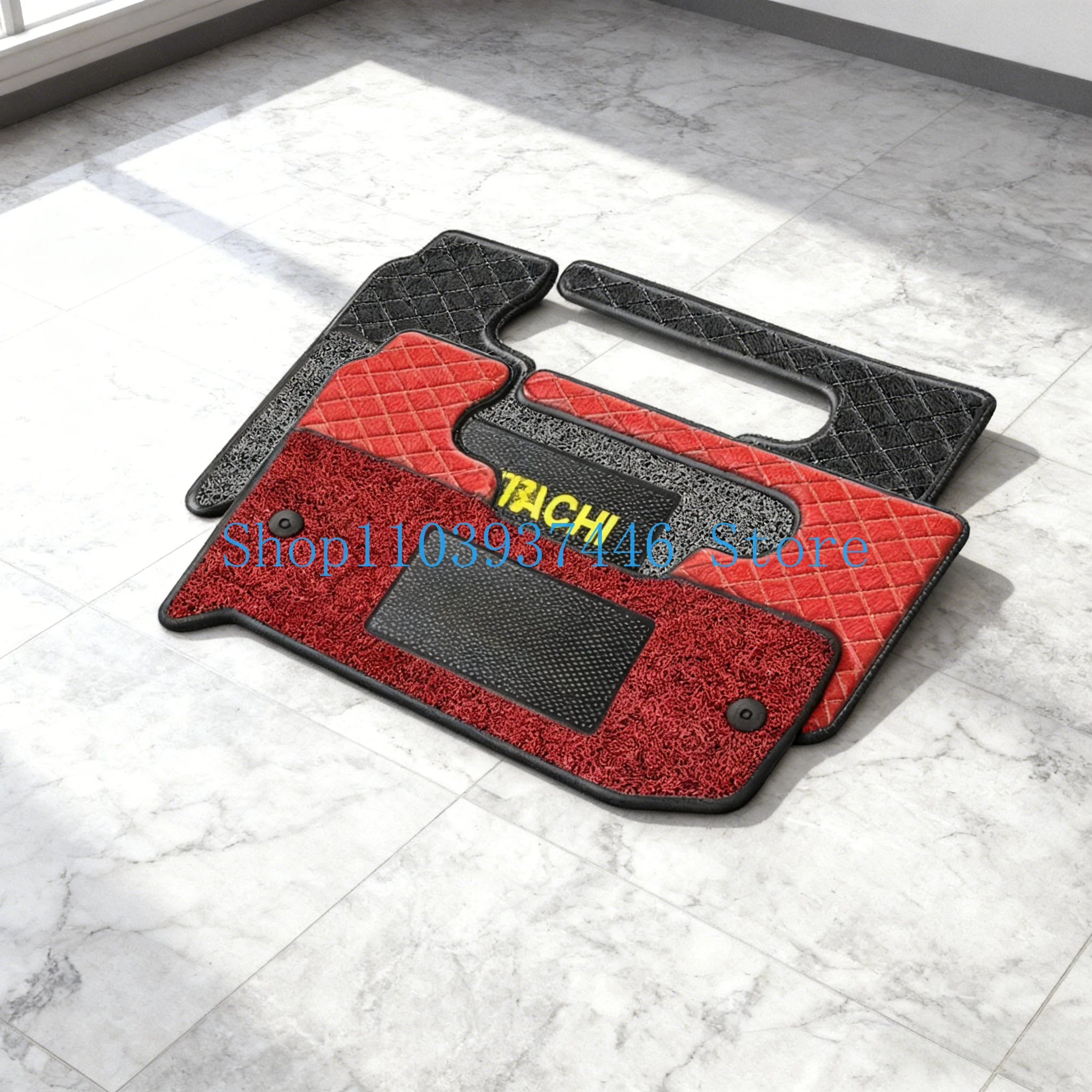 Excavator Parts Foot Pad for EX ZAX 60 70 120 200 240 260 300 330 350 High Quality Floor Glue Cab Carpet Anti-dirty Pad