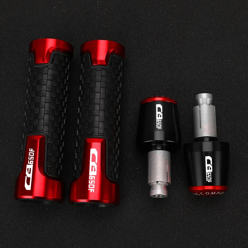 

22MM Motorcycle Accessories handlebar Grips Handle Bar Ends Plug Aluminum Part For HONDA CB650F CB 650F 2015 2016 2017 2018
