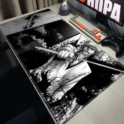 Large Mouse Pad black white Anime BLEACH Mause Mats Gaming Accessories Office Gamer Keyboard Desk Mat Kurosaki Ichigo Mousepad