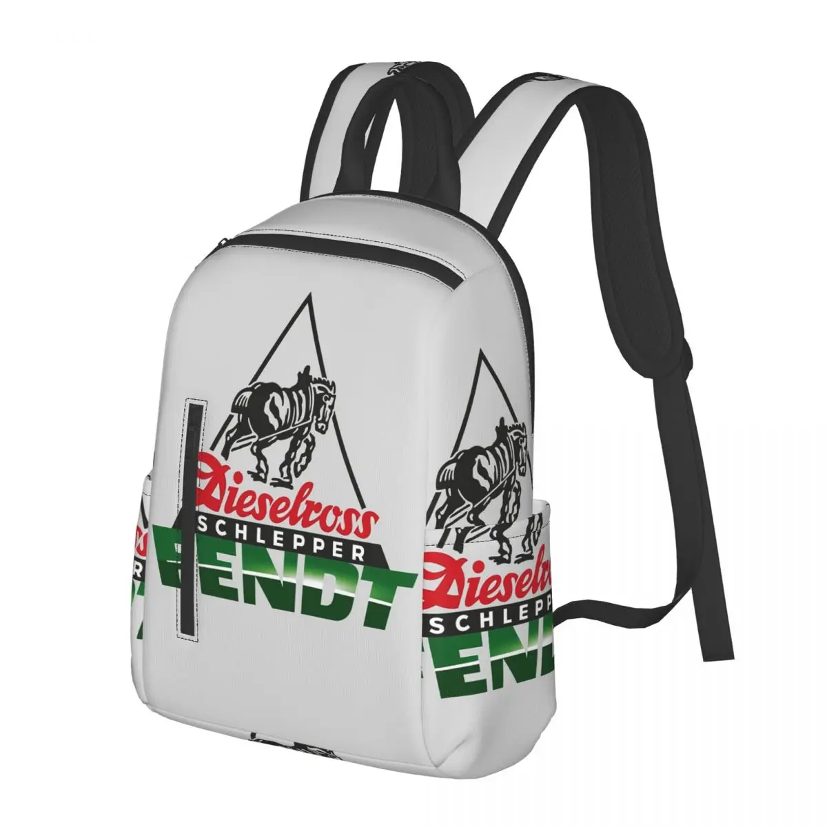 German Tractors...Fendt Diesel Horsepower Haulers Student Backpack School Bag Hiking Travel Daypack for Men Women Bookbag