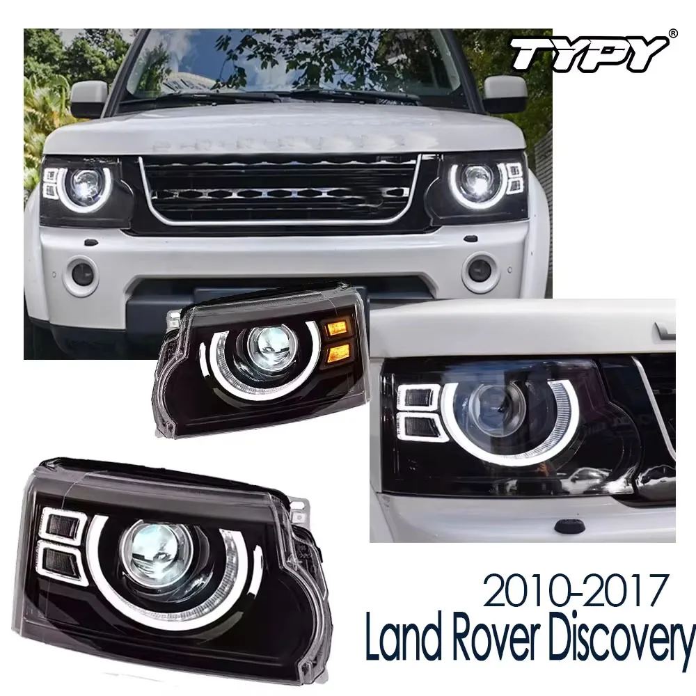 

Car Styling Lights For Land Rover Discovery 4 Headlight 2010-2017 LED Projector Headlamps Turn Signal Car Styling Auto Parts