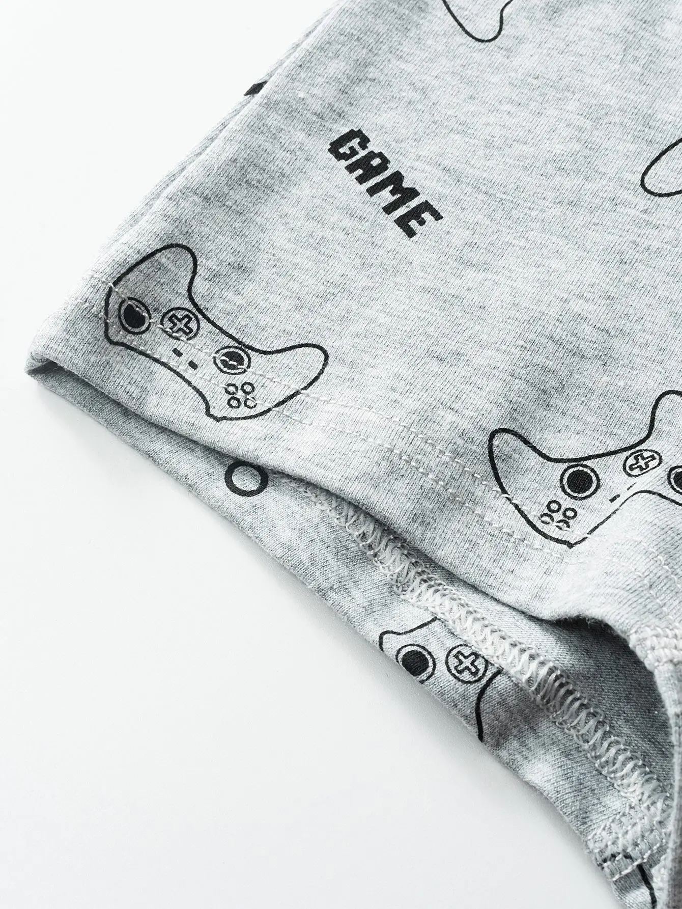 Celana Boxer Cetak Tema Konsol Game Anak Laki-laki 4 Pak Acak Usia 4-10 Tahun Pakaian Dalam Sudut Datar Sejuk Pakaian Anak-anak