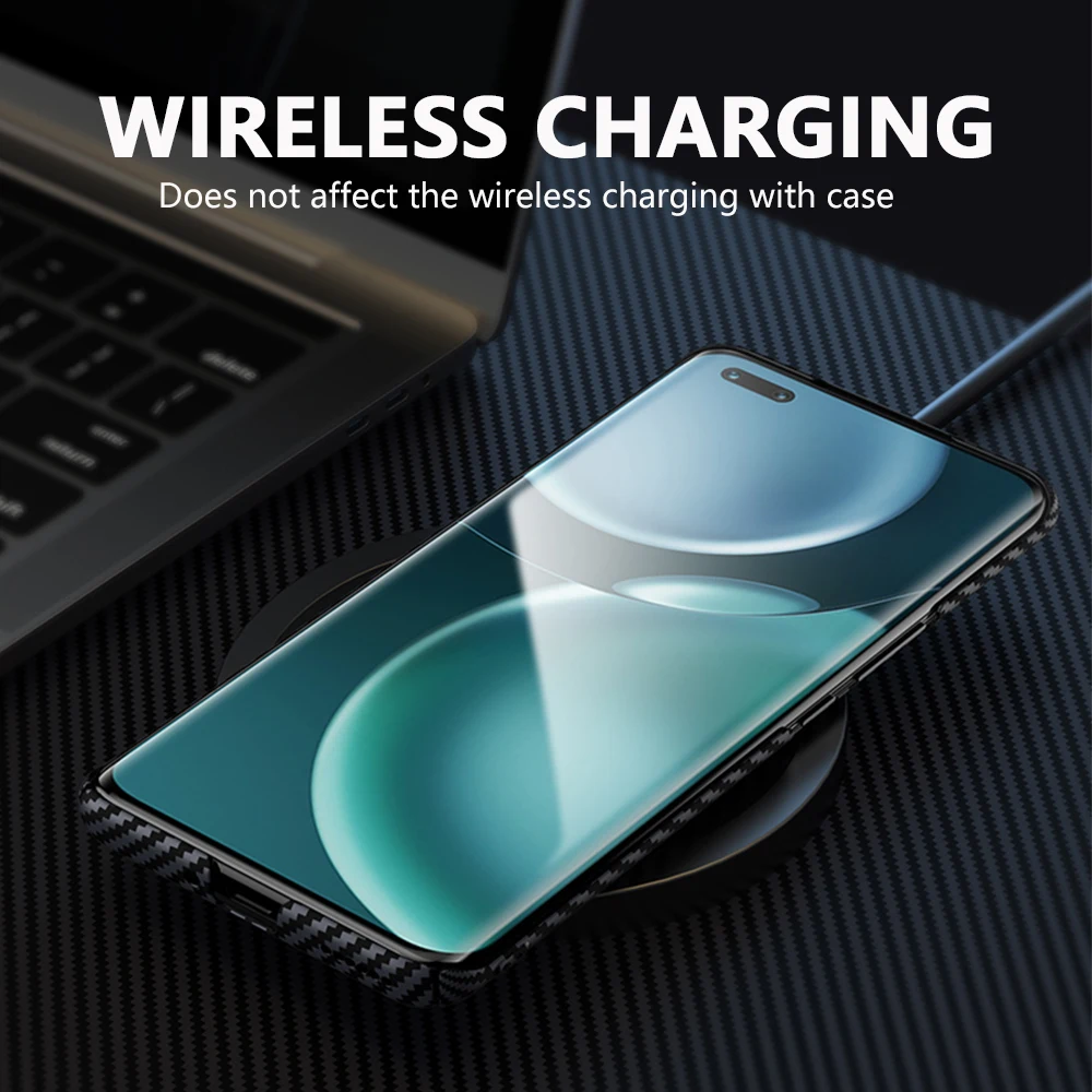Genuine Carbon fiber Phone Case for Oneplus ACE 2 Pro Ultra Thin and Lightweight Rugged Protective Hard Cover Case