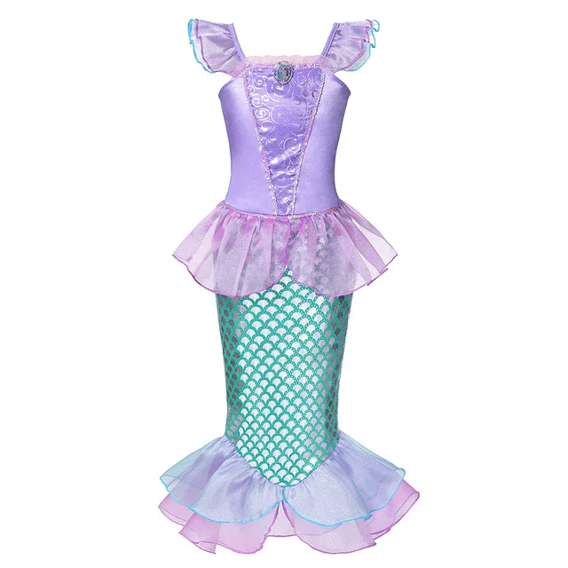 Meisjes Elsa Anna Jurk Kinderen Prinses Carnaval Jurk Kids Jasmijn Rapunzel Optocht Bloem Vermomming Cosplay Kerst Kostuum
