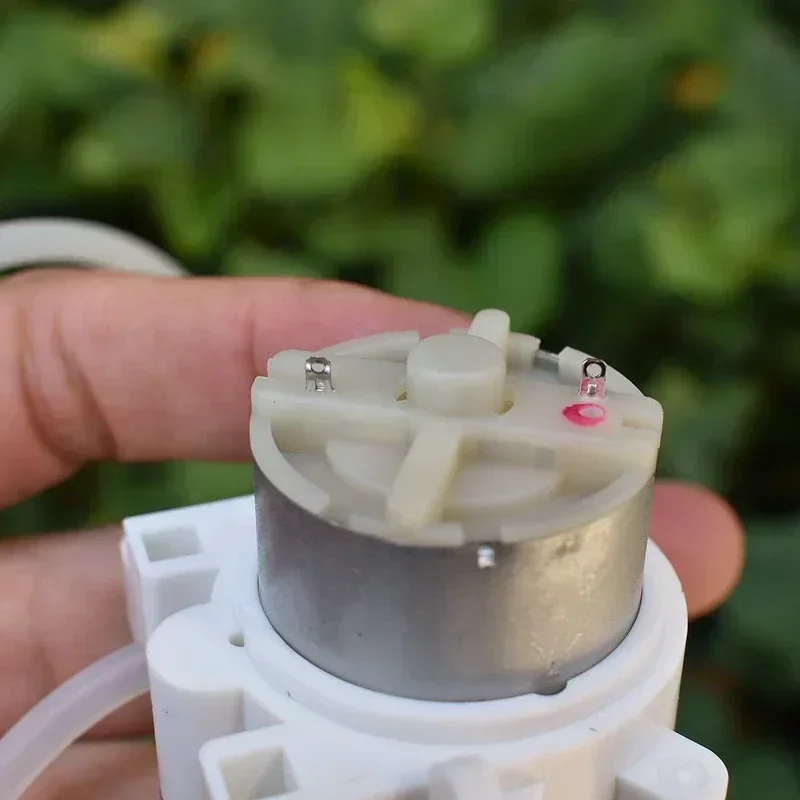 Micro Peristaltic Pump DC 6V-12V Metal Brush 500 Geared Motor Squeeze Dosing Liquid Water Pump Reverse for Lab Ink Sampling