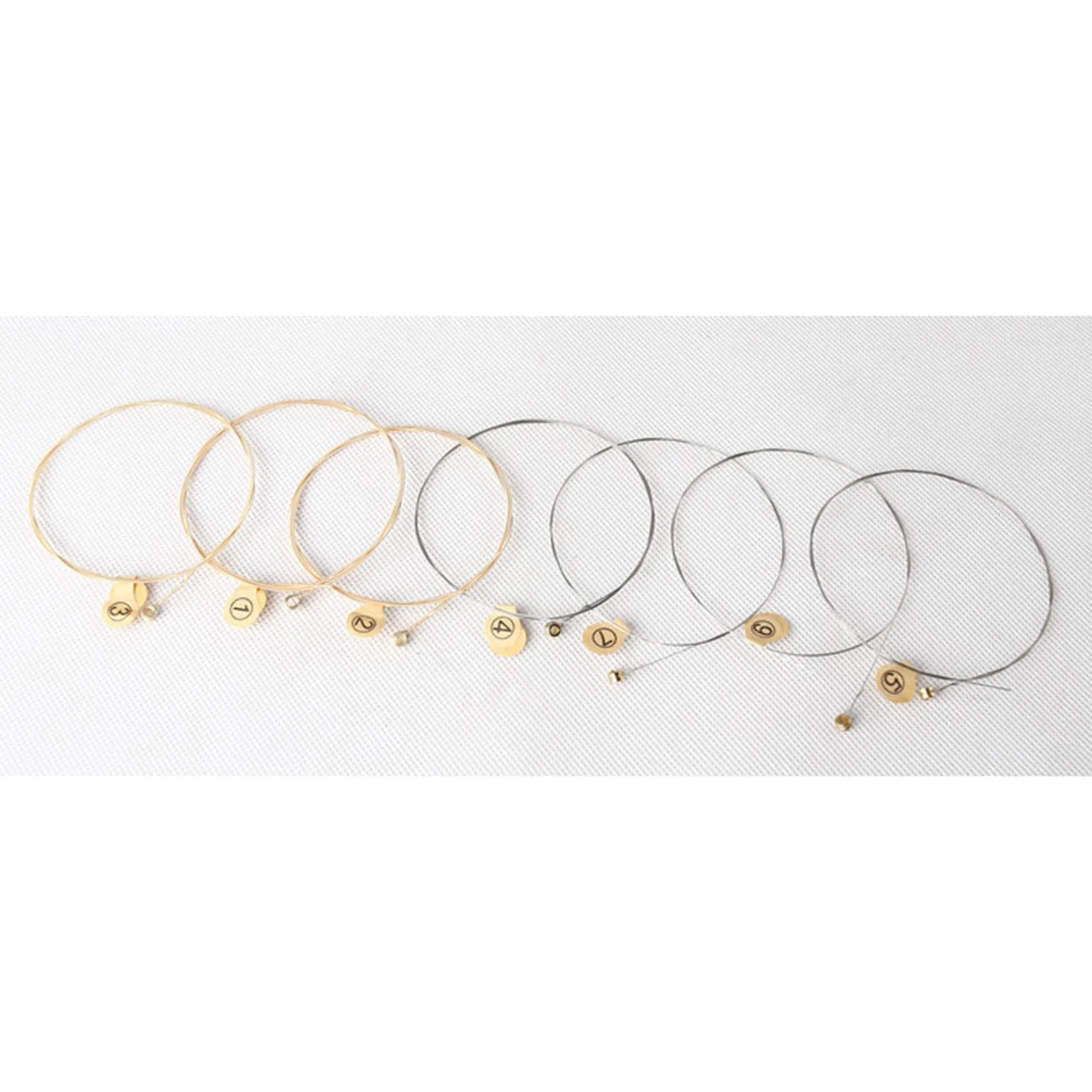 Гитарные струны, 7 шт., набор струн для классической гитары, 7-струнные струны Laya для акустической народной гитары, классическая гитара, богатая