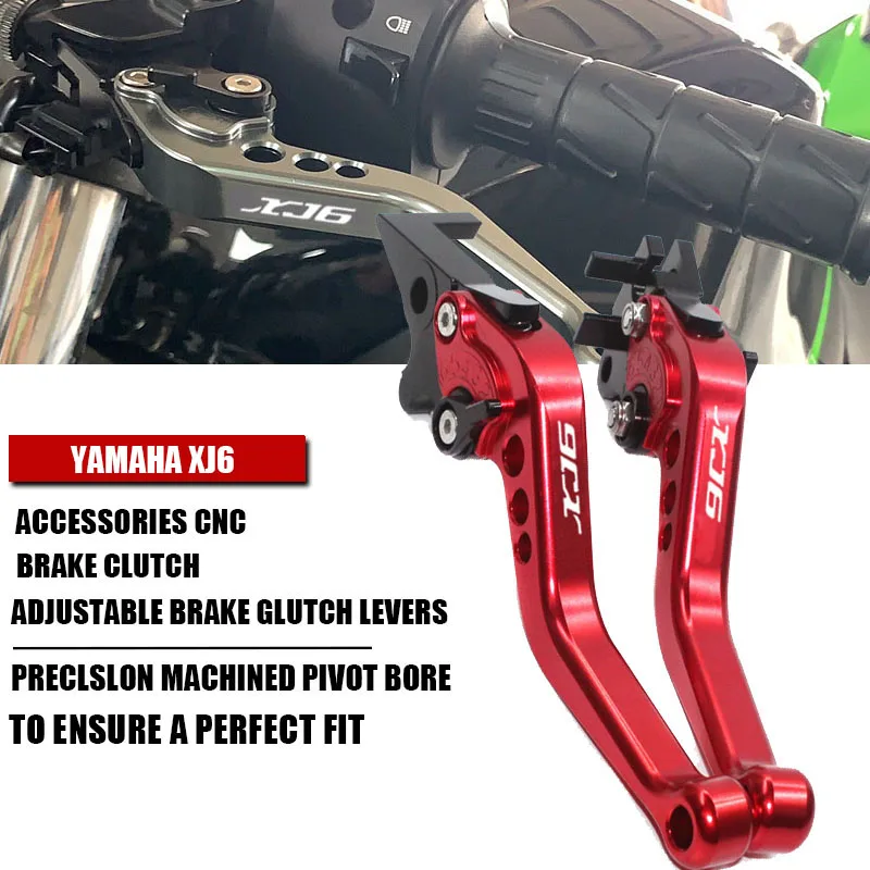 

Аксессуары для мотоциклов, короткие рычаги тормоза и сцепления для XJ6 2009 2010 2011 2012 2013 2015