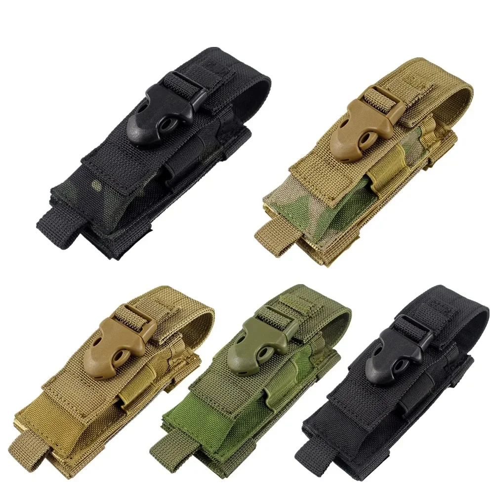 

Tactical Single Sheath Holster Utility Tool Holder Case Horizontal Vertical Pistol Mag Pouch Flashlight Folding Knife Tool Pouch