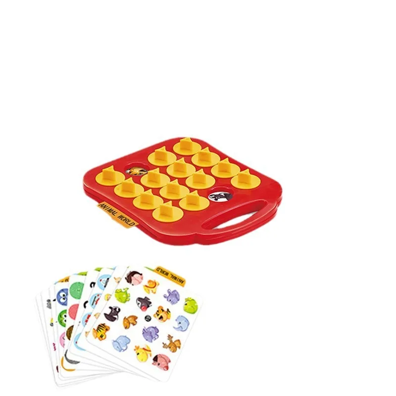 Creative Flip Board Game Parent-child Interactive Desktop Game Matching Pair Flip Chess Toys Kids Puzzle Training Board Games