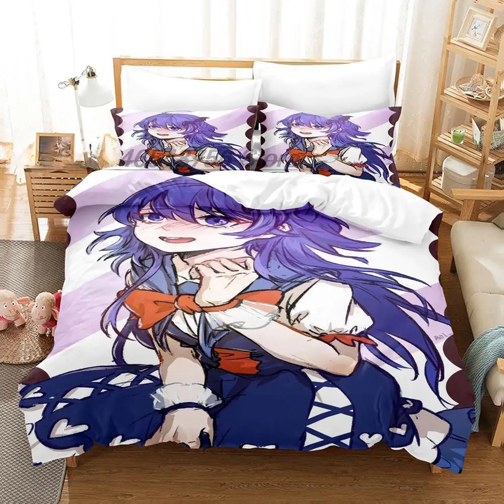 Anime Welcome To Demon School! Iruma-kun Bedding Set Single Twin Full Queen King Size Bed Set Adult Kid Bedroom Duvetcover Sets