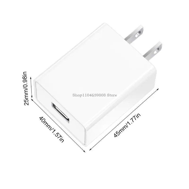 

USB US Adapter Travel Power Plug Converter Plug 2 Pin Socket
