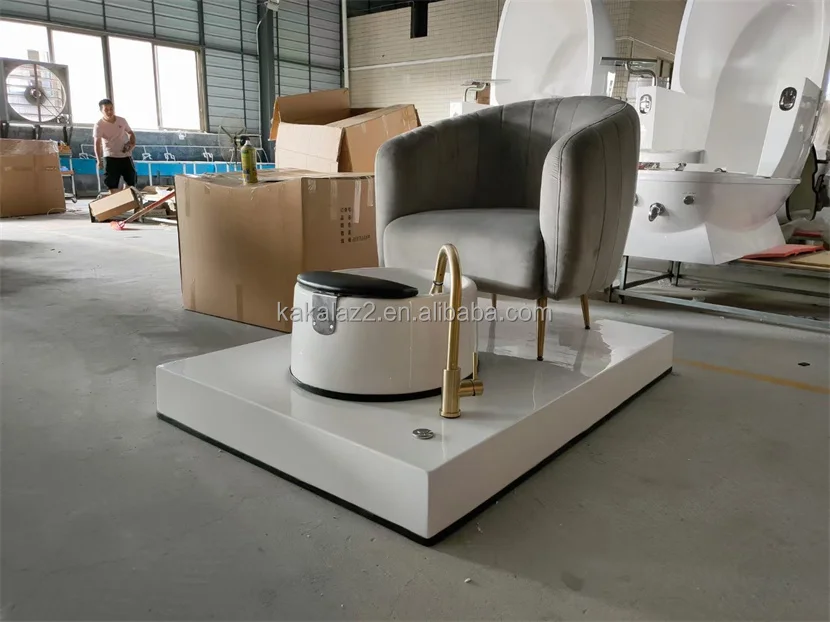 Gorąca Wyprzedaż Krzeseł do Pedicure z Miskami do Pedicure