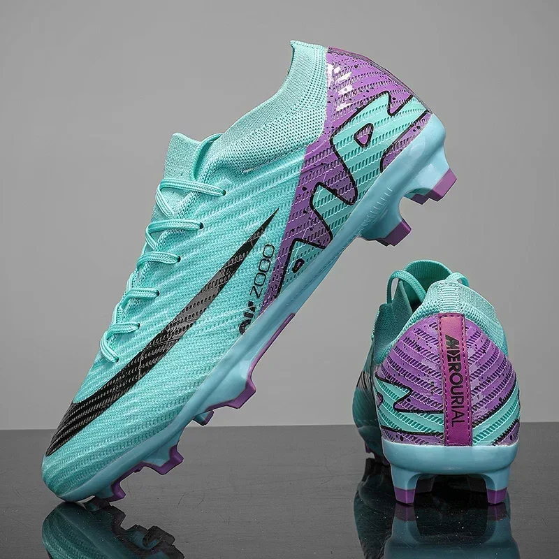 New Men Football Boots Grass Training Sport Professional Women Unisex Soccer Shoes Breathable Hot-selling High-quality Students