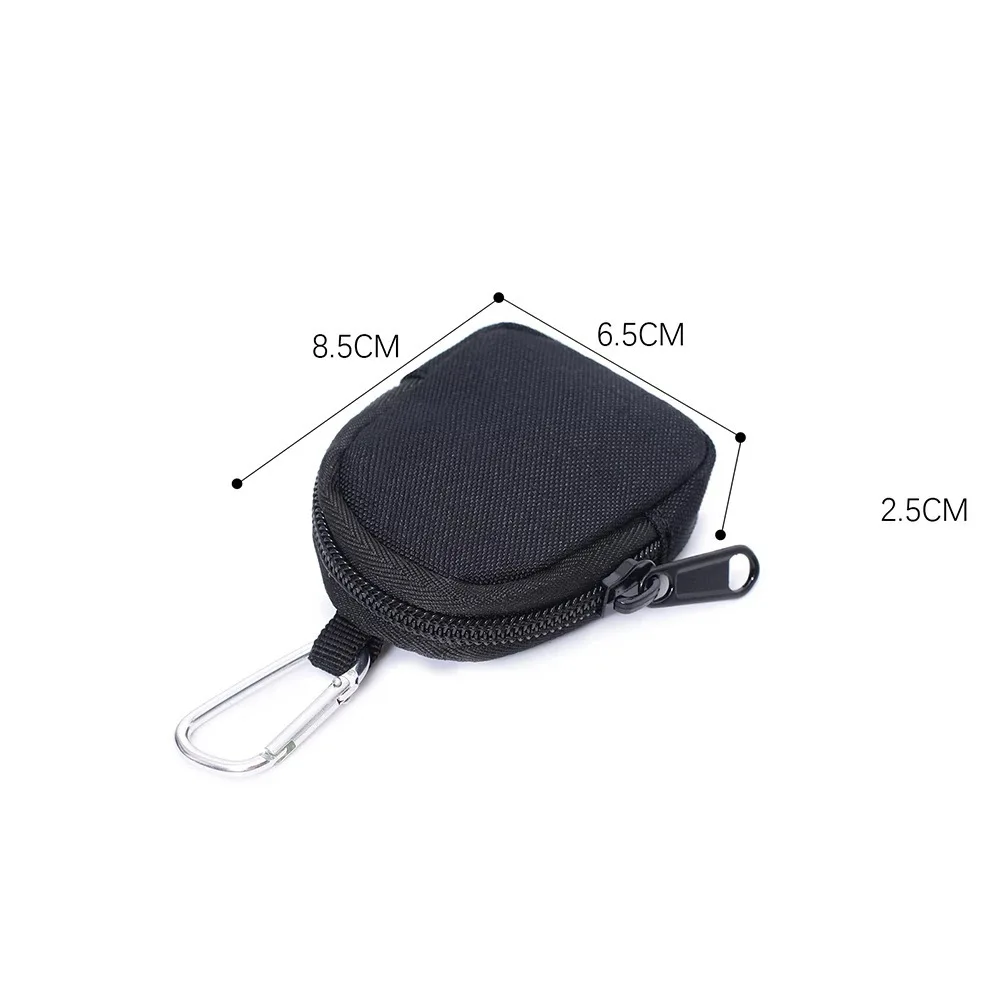 Tactical Waist Bag with Coin & Earphone Holder - usage example