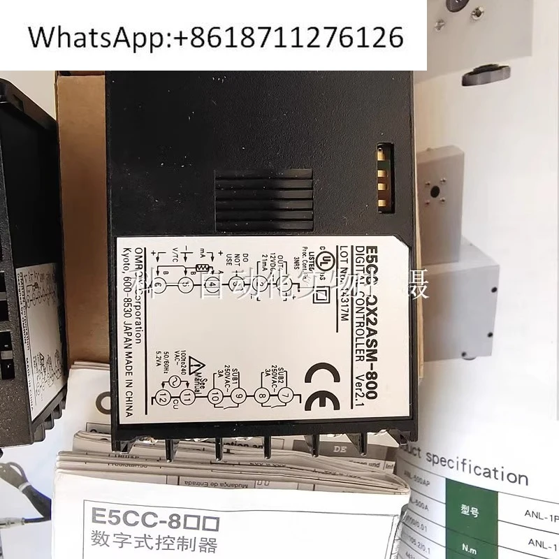 

Thermostat E5CC-RX2ASM-800/880/802/QX2ASM-800/801/RX2DSM