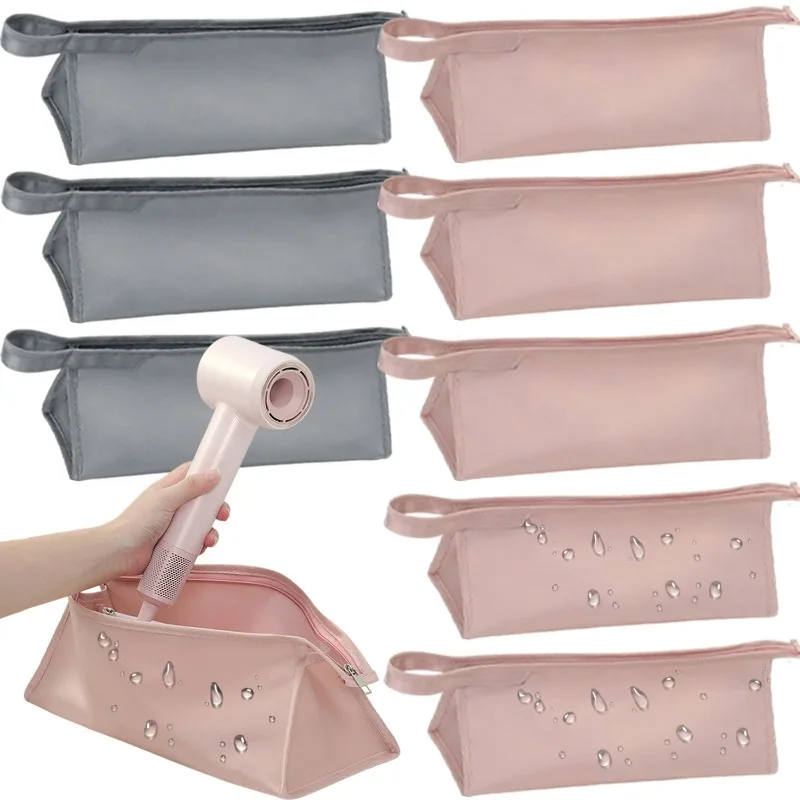 

Waterproof Hair Dryer Storage Bag Portable Dustproof Protective Cover Hair Curler Storage Bag Zipper Travel Case Organizer