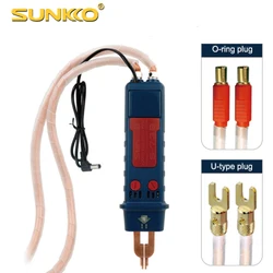 SUNKKO 73B penna per saldatura a punti portatile All-in-One portatile con interruttore a grilletto penna per saldatura a punti auto elettrica fai da te 18650 batteria Pac