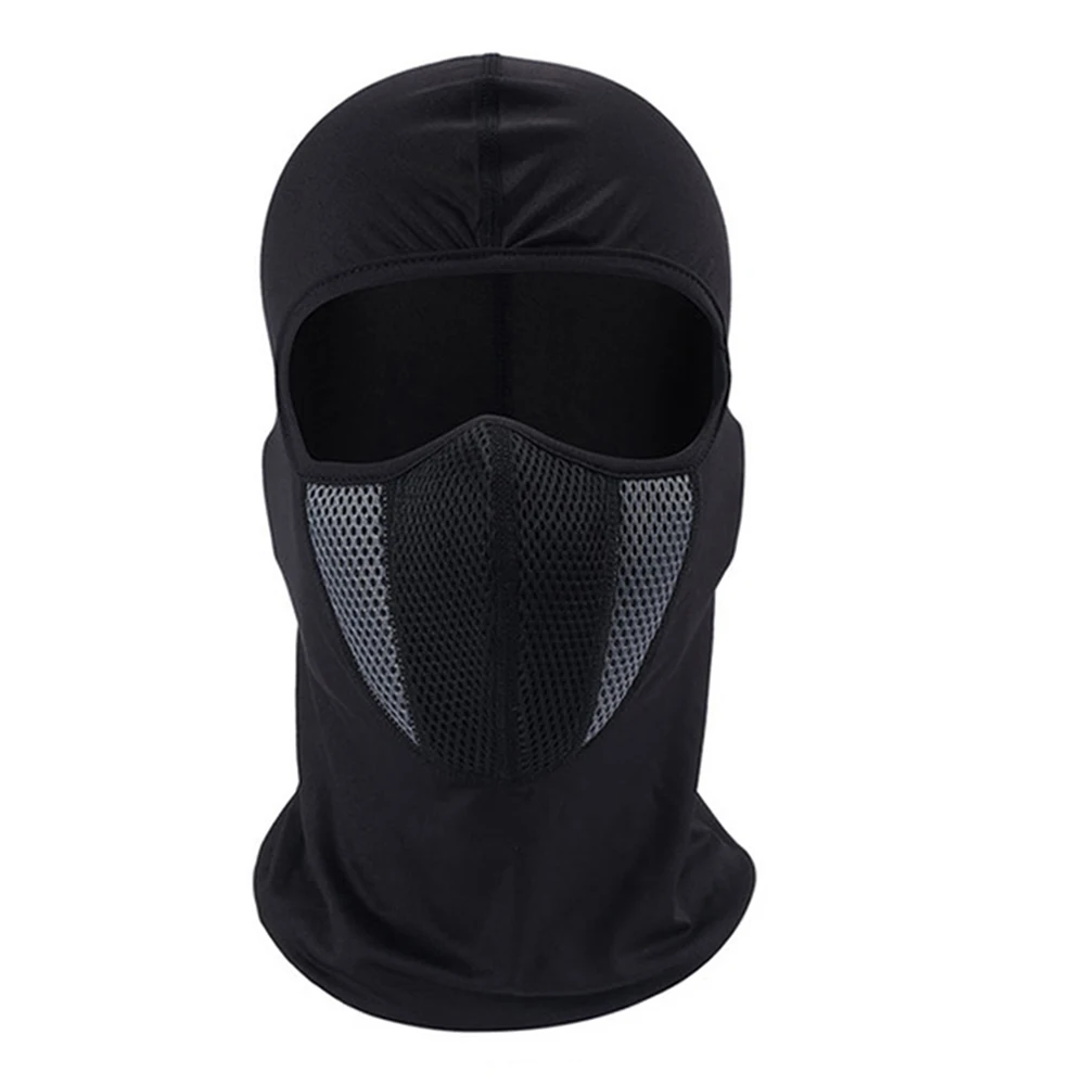 Balaclava Motorcycle Face Mask Moto Helmet Bandana Hood Ski Neck Full Face Mask Windproof Dustproof Face Shield