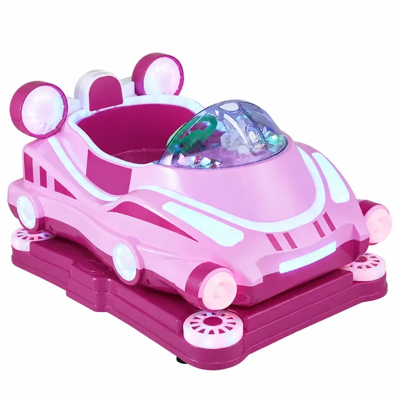2025 New Electric Coin Operated Rocker Commercial Household Bubble Blowing Spaceship for Supermarket Entrance