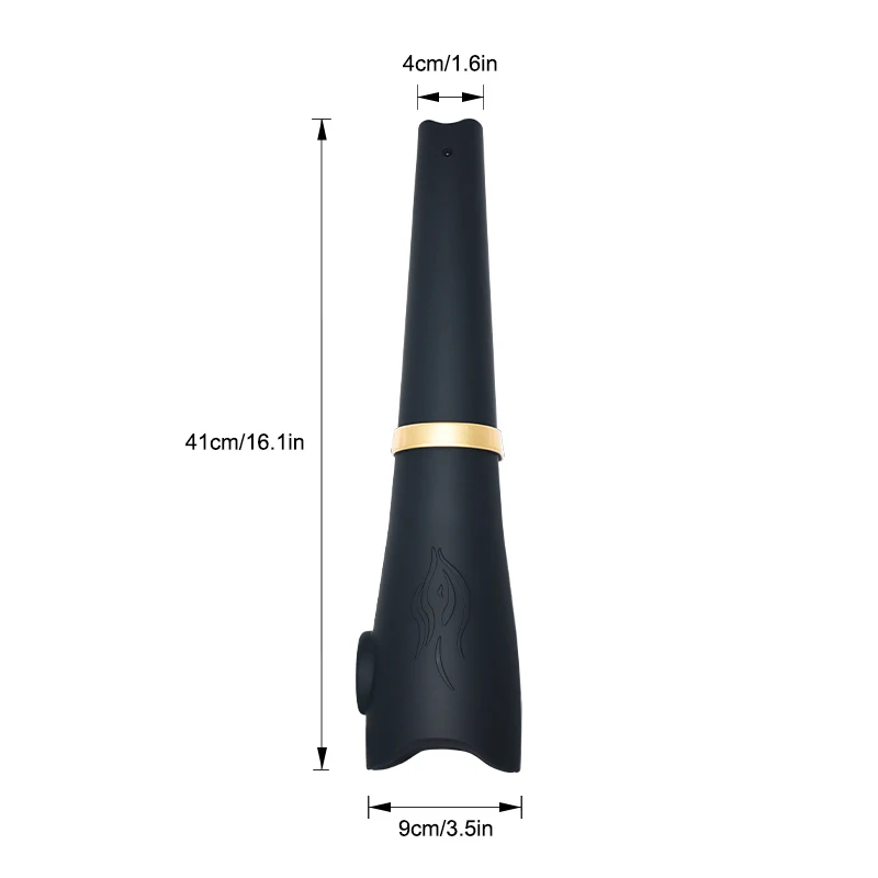 

Little Magic Blower Terahertz Therapy Massager Light Wave Pulse Hand Meridian Massager with Push-Button Control