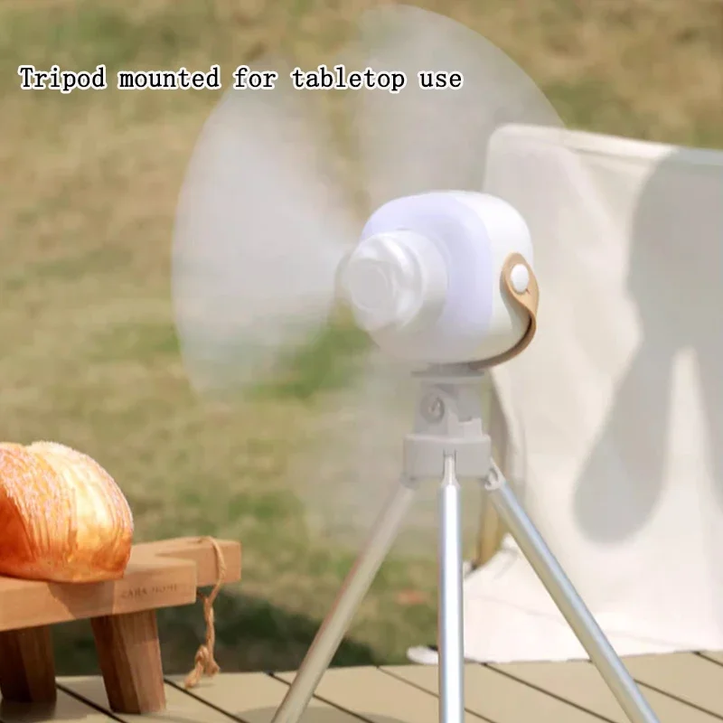 مروحة سقف بمروحة كهربائية، مروحة صغيرة عنبر، سقف ناموسية، إطار مثلث لسطح المكتب، ضوء ليلي قابل للتعديل