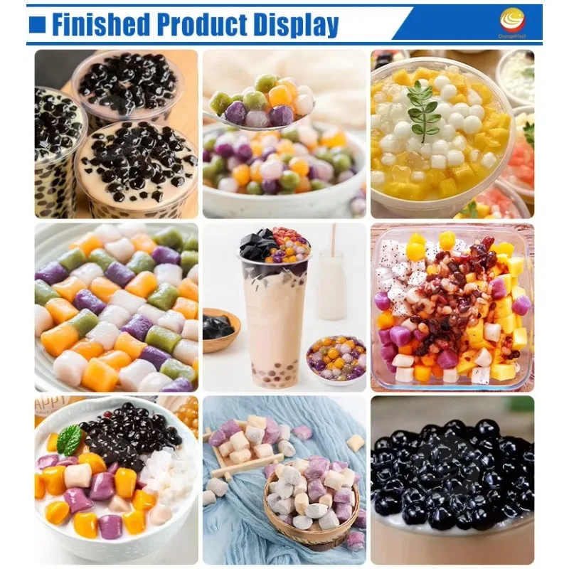 Prezzo di fabbrica Macchina per la formatura di palline Taro Tapioca Pearl Sago Boba che fa attrezzature