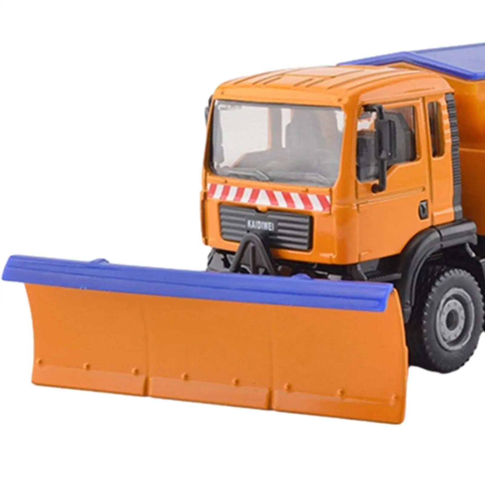 لعبة شاحنة محراث الثلج، هدايا العيد القابلة للجمع، نموذج Diecast، مركبة مصنوعة من خليط معدني #5