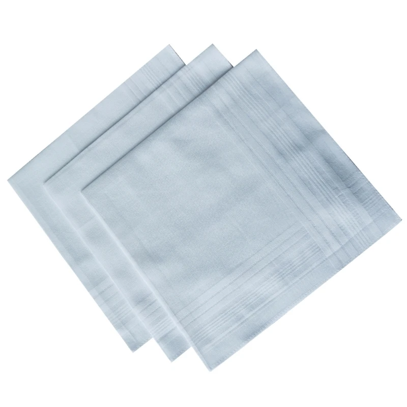 

Soft and Elegant Lady Cotton Handkerchiefs Lace White Hankies for DIY Embroidery Tableware Cotton Women Hankies Drop Shipping