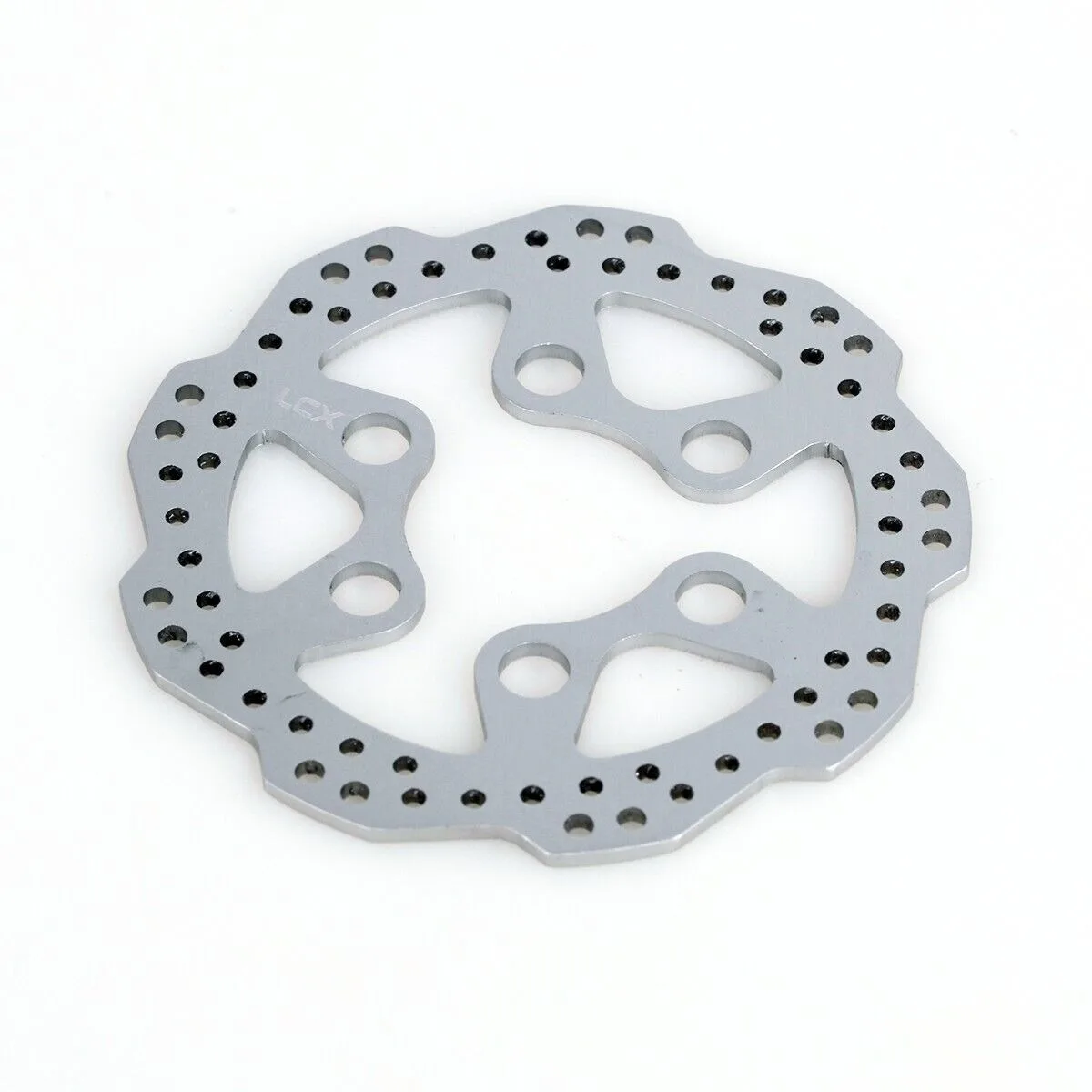 LCX Racing 1/4 RC Motorcycle CNC Aluminum Front Brake Rotor Brake Disc for Losi Promoto-MX Upgrades Parts Accessories