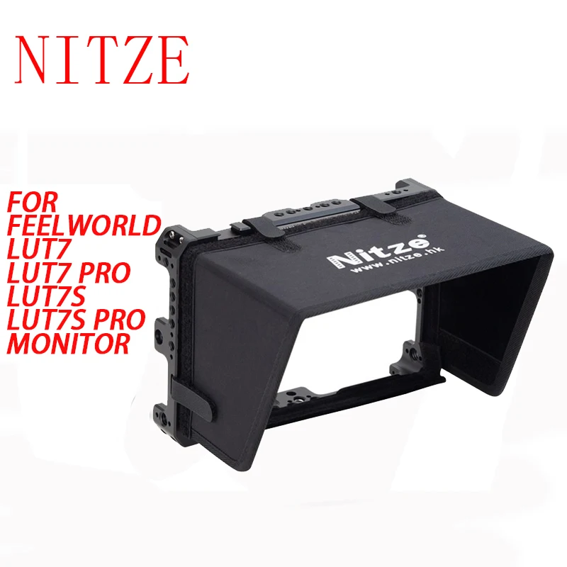 Nitze Monitor Cage For Feelworld Lut7S / LUT7 PRO / LUT7S PRO 7