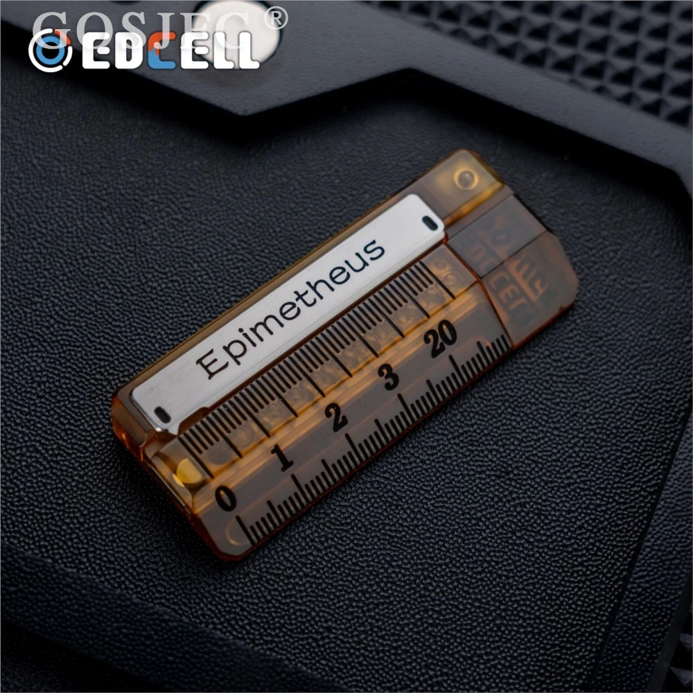 WANWUEDC & ROGUE Lineal Mechanische Push Slider EDC Werkzeuge Stress Büro Gadgets Escritorio Autismus Spielzeug