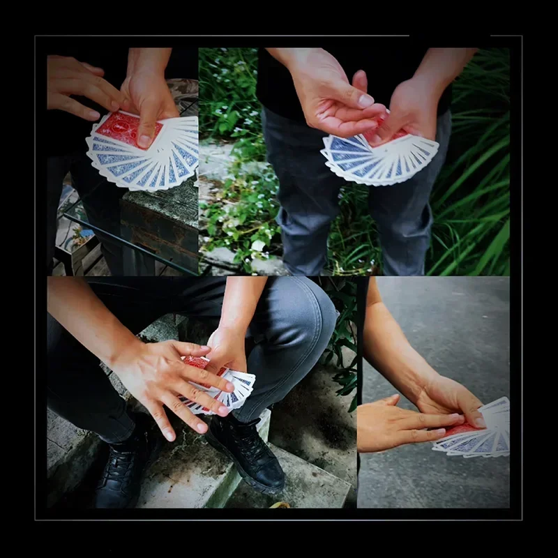 

Fanning Change By Shawn Lee Magic Tricks for Professional Magicians Trick Cards Change Color Close up Magic Illusions Gimmick