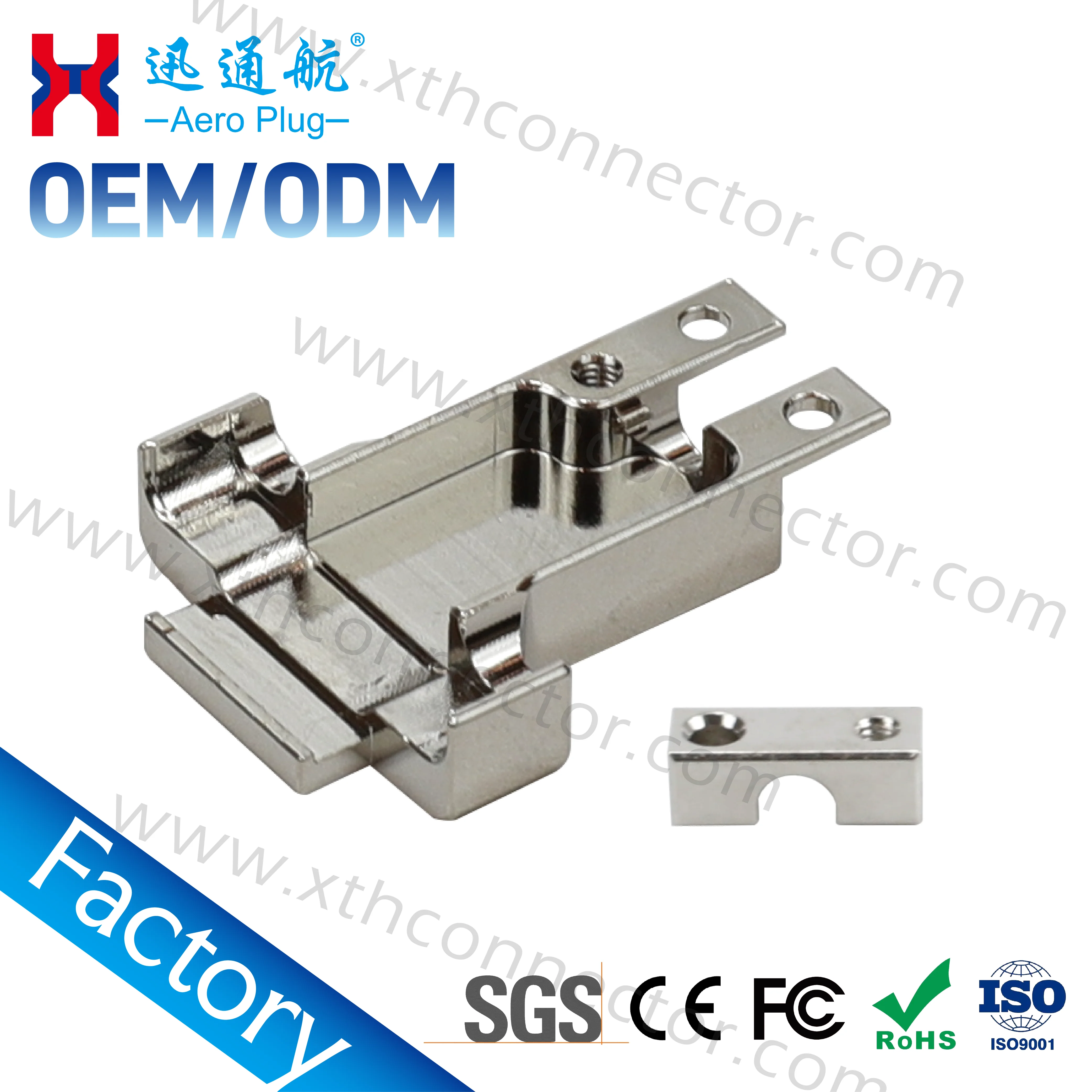 J30J-9A3 15A3 Micro-D Rectangular Connector Metal Shell Cable Clamp A3