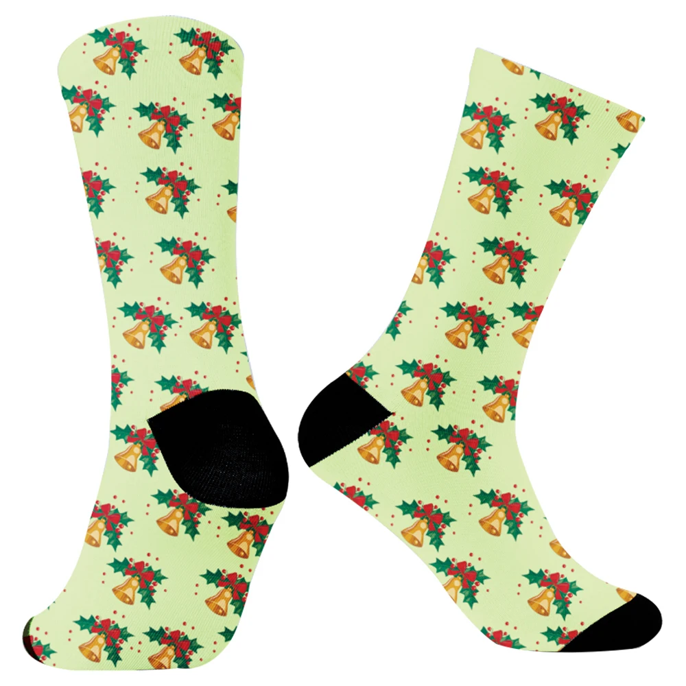 

2024 New Halloween Small Floral Socks for Retro British Style Autumn and Winter Middle Tube Socks for Casual and Versatile