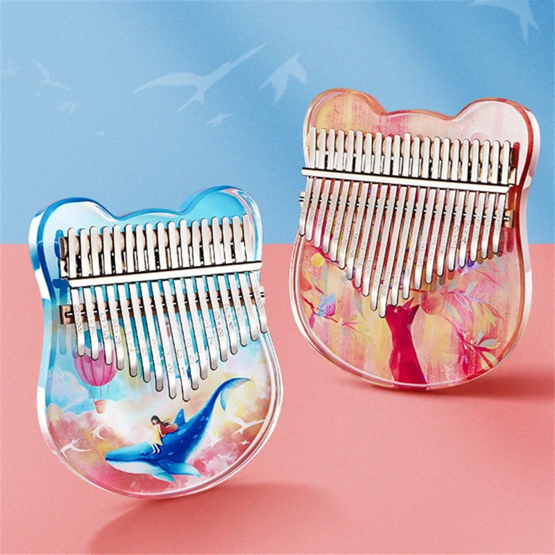 

Thumb 21 Keys Kalimba Cute Mini Piano Professional Kalimba Music Keyboard Portable Teclado Musical Musical Instrument WZ50MZ