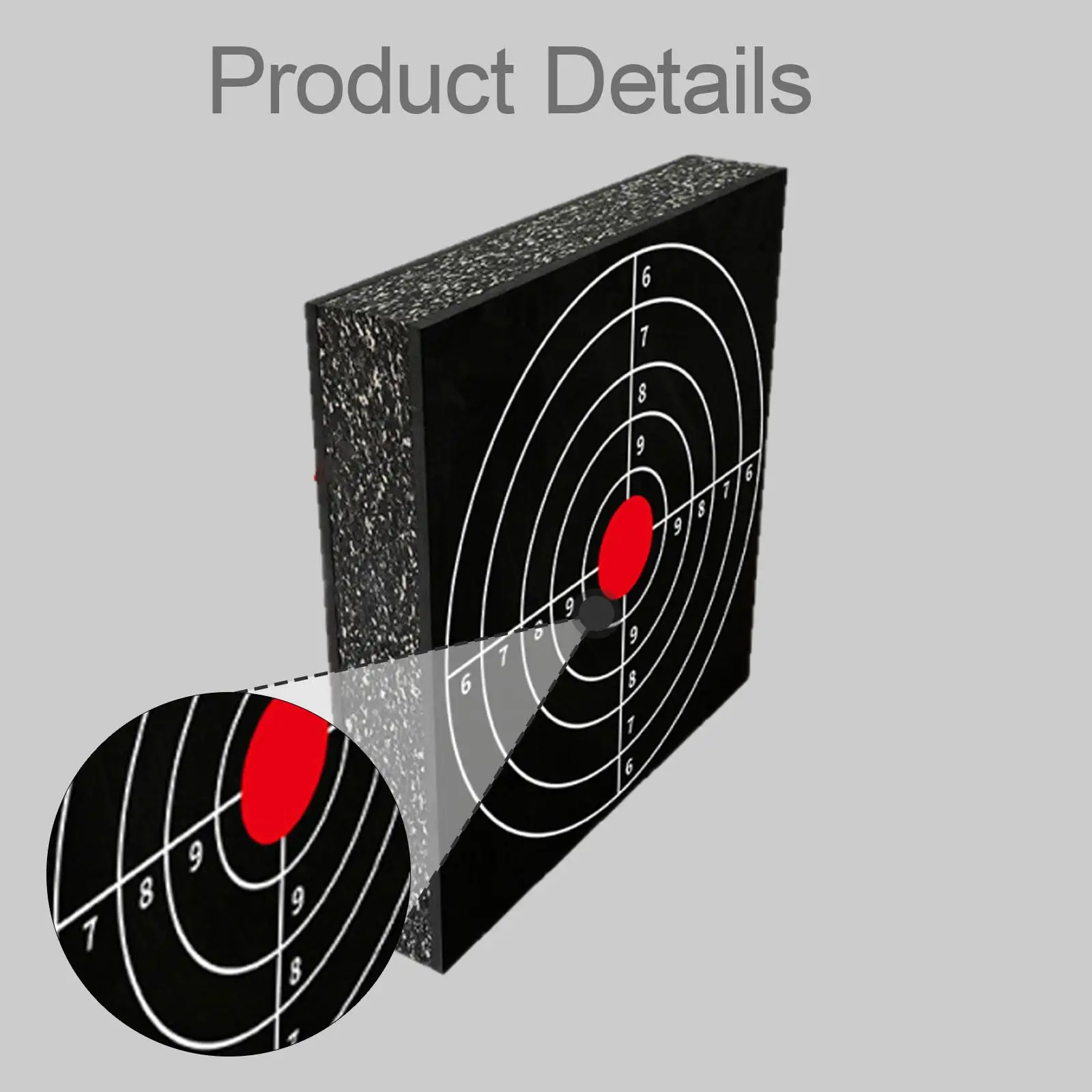 

Профессиональное оборудование для стрельбы по мишеням Arrow Target, черное, для игр на открытом воздухе