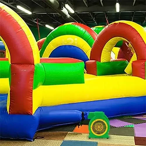 1-1/2 HP Air Blower | Powerful Bounce House Blower Fan for Large Inflatable Bounce House, Bouncy Castle and Slides