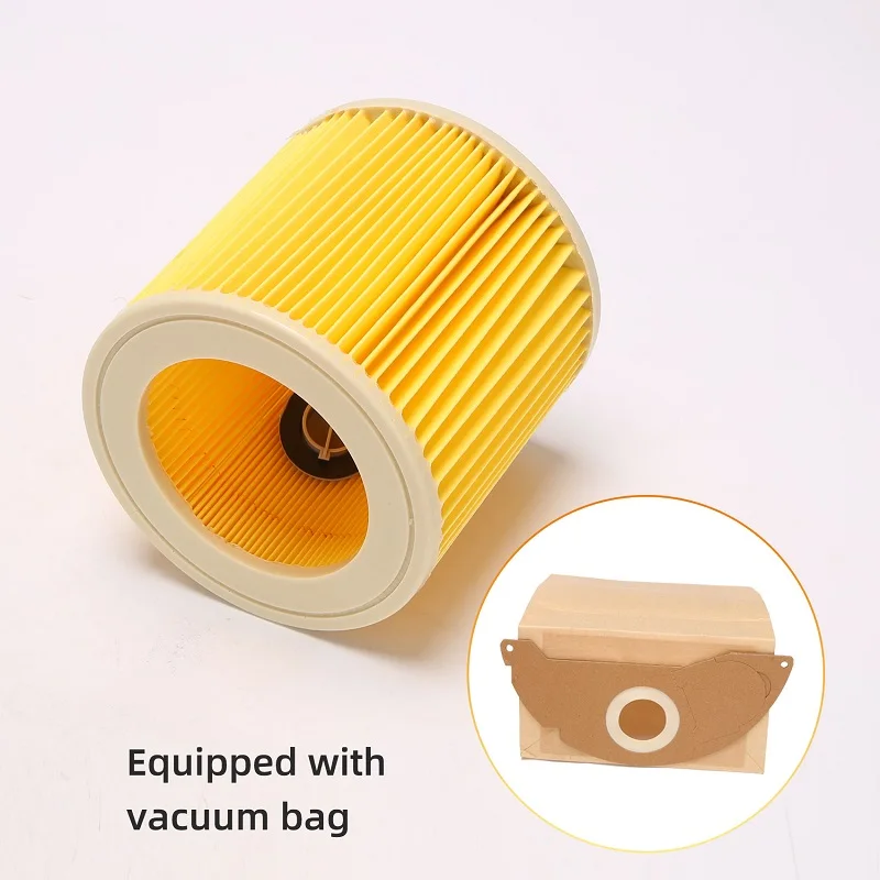 Para karcher sac wd2 Karcher Wet & Dry Wd2 Filtro de aspiradora y 10 bolsas de polvo