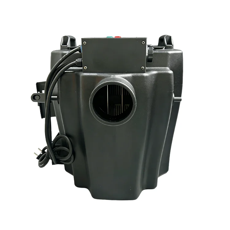 6000W AC 110-220V Metal Dry Ice Fog Machine with Manual Control and 2CH DMX for Wedding Stage Effects 250m2 Coverage