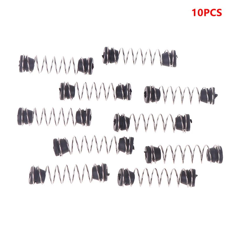 10pcs Precision Pruning Shears Spring Replacement With Rubber Base, Contemporary Style Lawn & Garden Tool Accessories