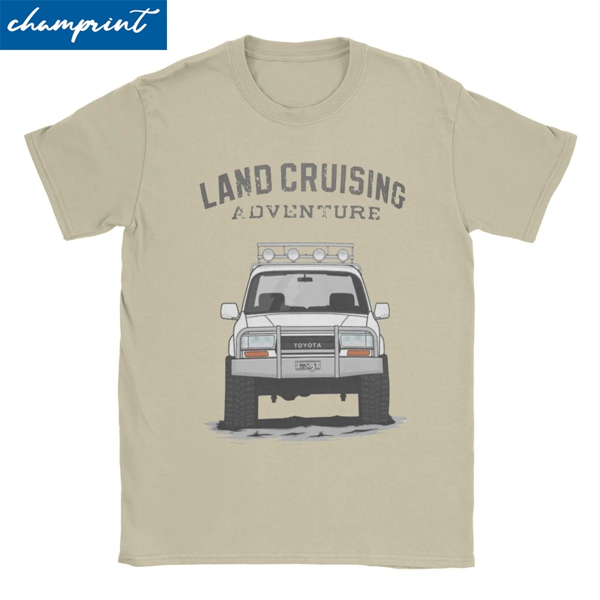 Land Cruiser FJ 80 Series T-Shirt Men Women 100% Cotton T Shirt Off Road Car Landcruising Adventure Tee Shirt Summer Clothing