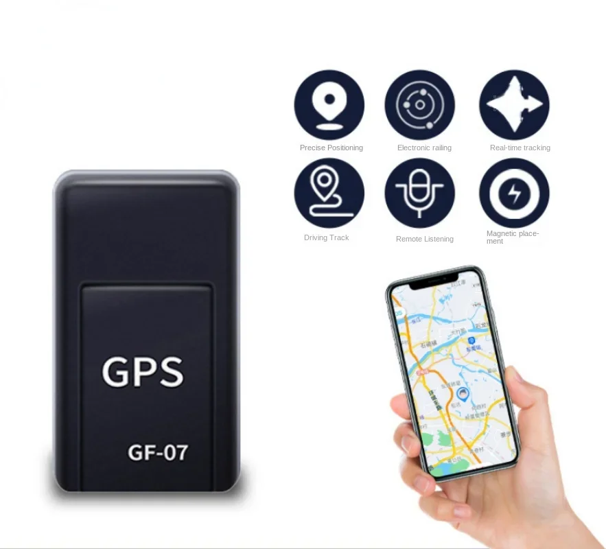 GF07 Magnetic Mini Car Tracker GPS Multi-function Real Time Tracking Locator Magnetic GPS Device Real-time Vehicle Locator